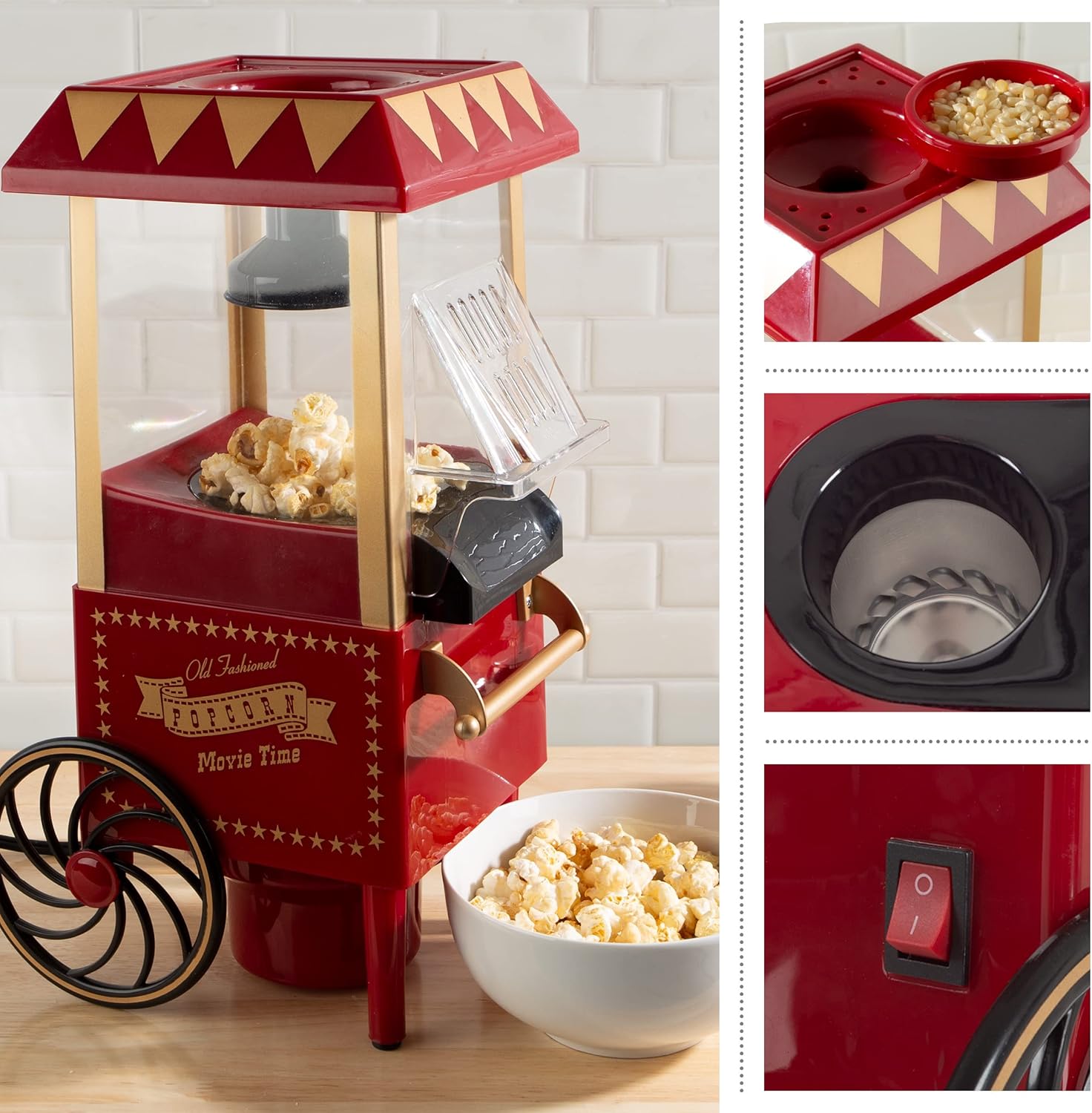 Vintage Hot Air Popcorn Maker